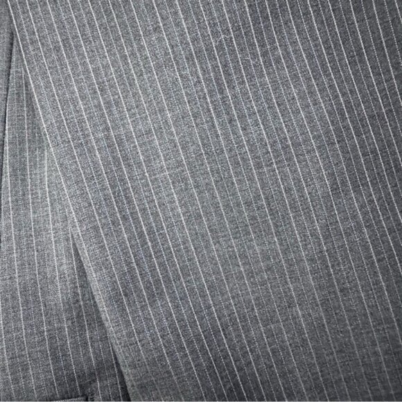 Ralph By Ralph Lauren Jacket Mens 50R Grey striped Wool Canada 3 Button - Picture 6 of 14